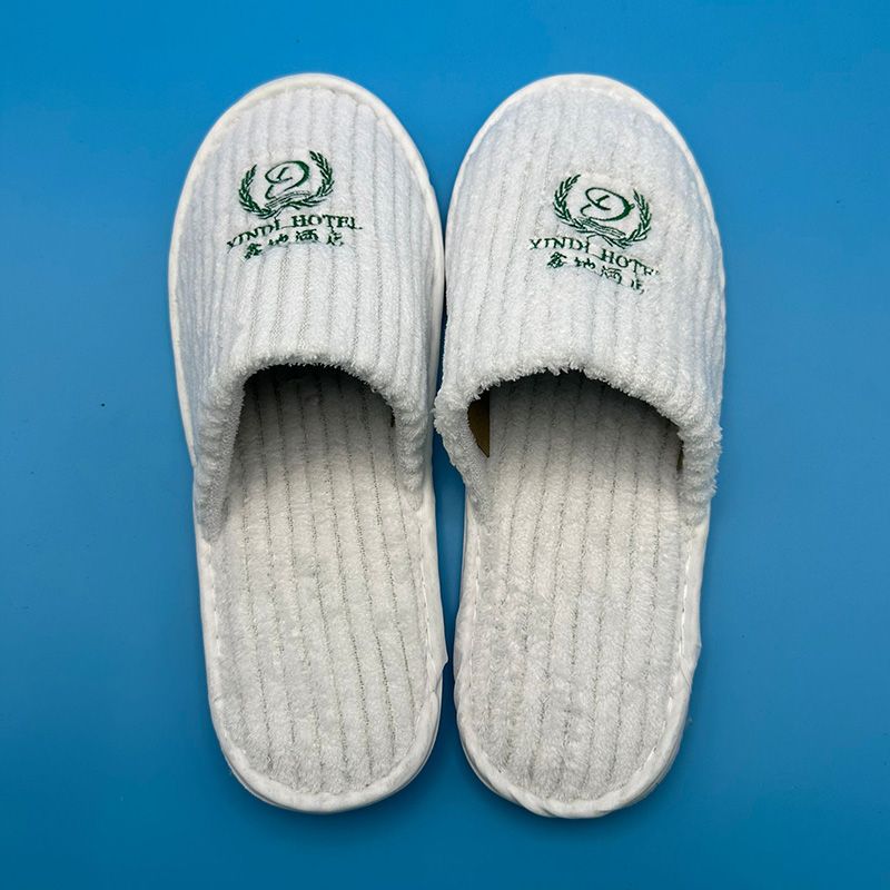 Disposable hotel slippers